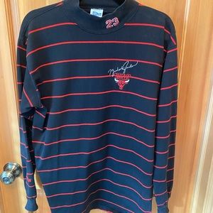 Vintage Chicago Bulls mock turtleneck